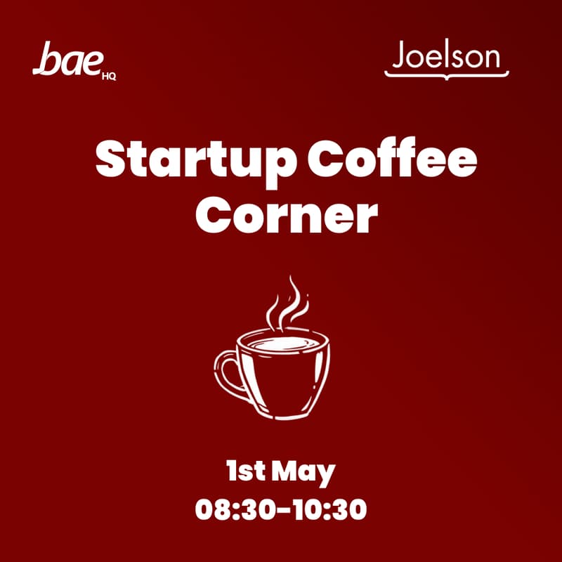 Cover Image for Startup Coffee Corner with Bae HQ x Hercules