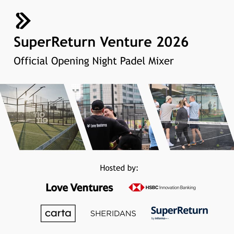 Cover Image for SuperReturn Venture 2026: Official Opening Night Padel Mixer