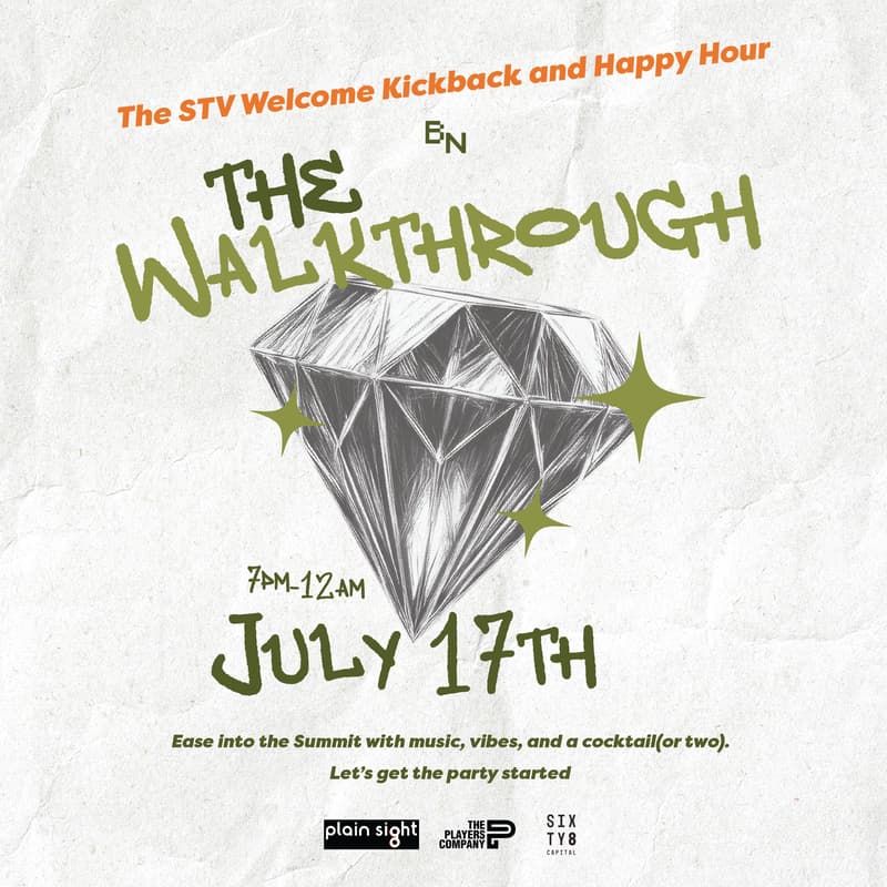 Cover Image for The STV Welcome Kickback and Happy Hour
