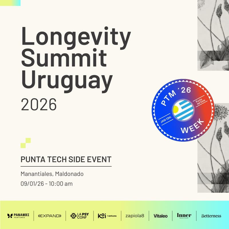 Cover Image for Longevity Summit Uruguay 2026 (Punta Tech Side Event).