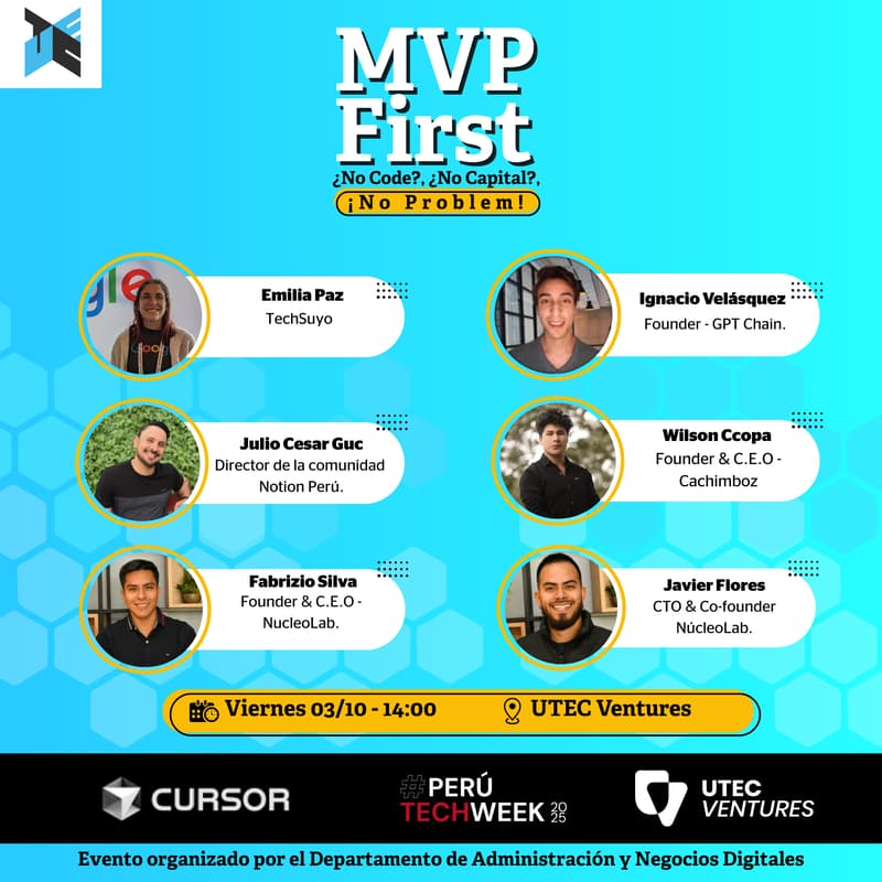 Cover Image for MVP FIRST - Lightning talks