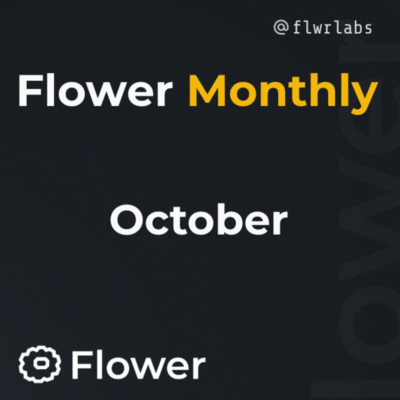 Cover Image for Flower Monthly October