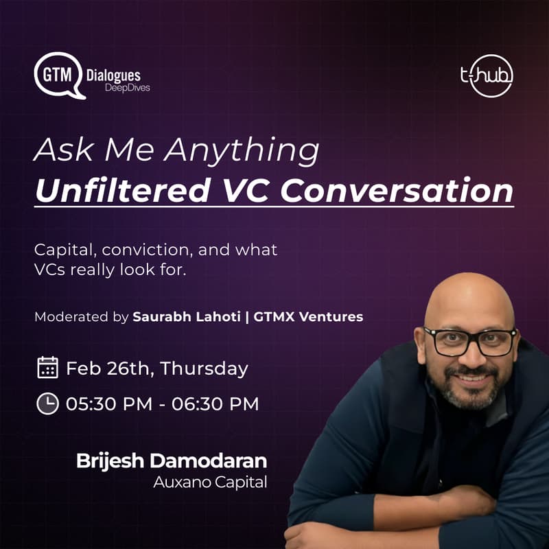 Cover Image for [Webinar] GTMDialogues Deep Dives: Ask Me Anything – Unfiltered VC Conversations