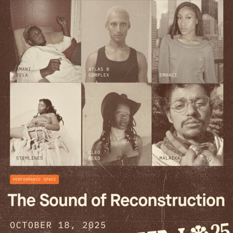 Cover Image for KIN Music Series Featuring The Sound of Reconstruction
