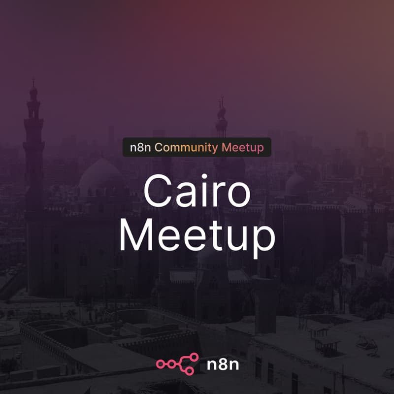 Cover Image for n8n Cairo Community Meetup