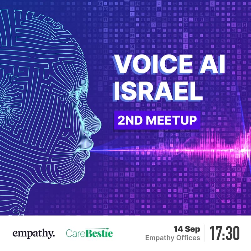 Cover Image for Voice AI Israel – 2nd meetup!