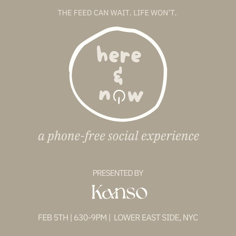 Cover Image for Here & Now: A Phone-Free Experience (NYC)