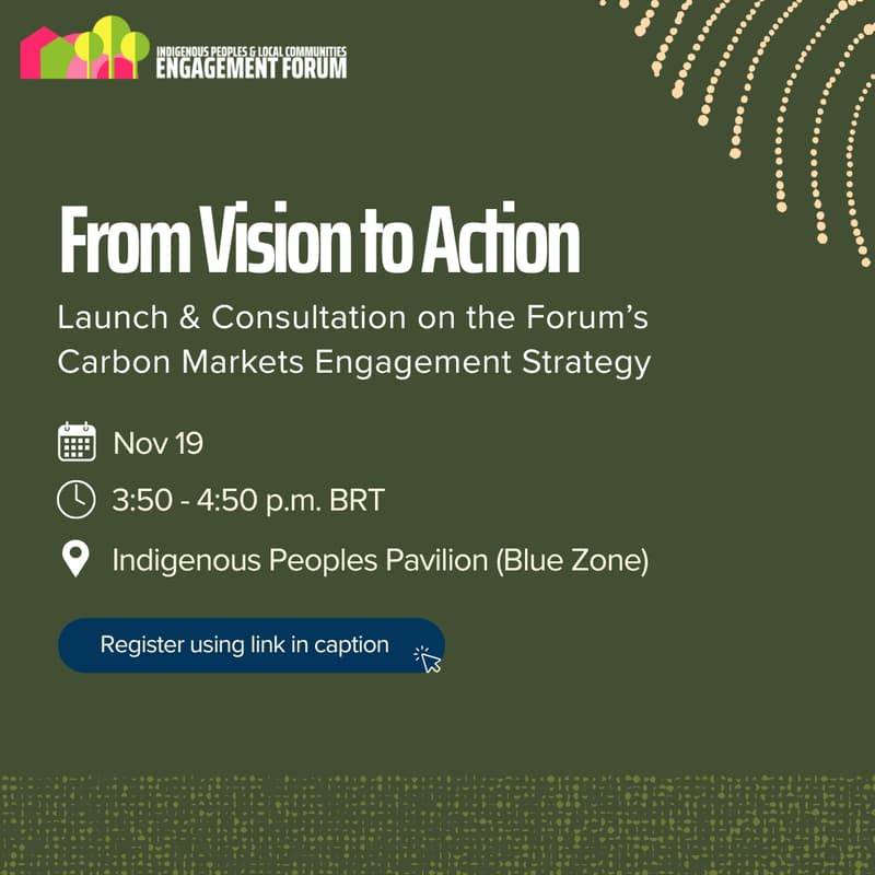Cover Image for From Vision to Action: Launch & Consultation on the Forum’s Carbon Markets Engagement Strategy