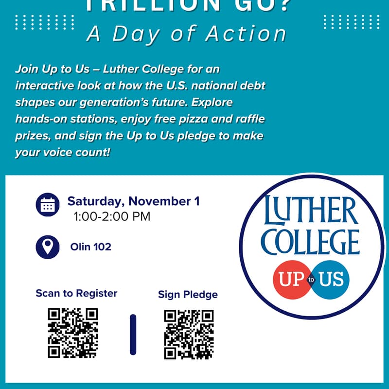 Cover Image for Where Does $1 Trillion Go?-Day of Action at Luther College