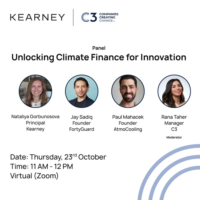 Cover Image for Virtual Panel: Unlocking Climate Finance for Innovation
