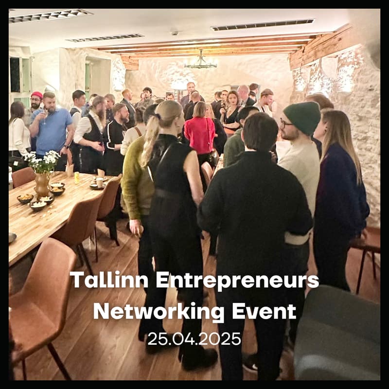 Cover Image for Tallinn Entrepreneurs Networking Event