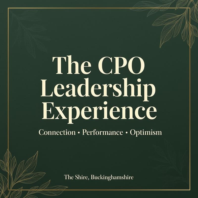 Cover Image for The CPO Leadership Experience: Connection, Performance, Optimism