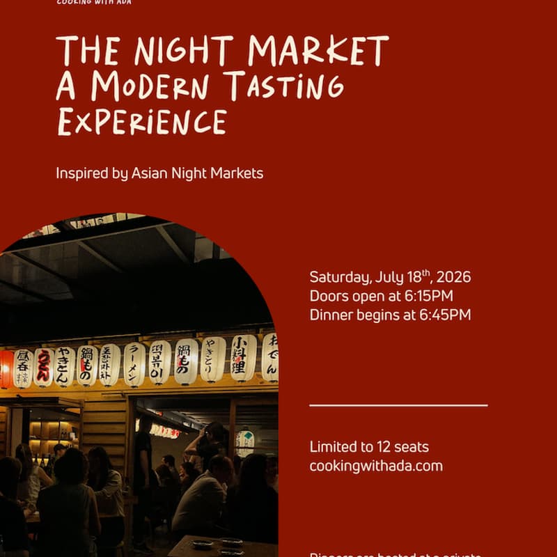 Cover Image for The Night Market | A Modern Tasting Experience