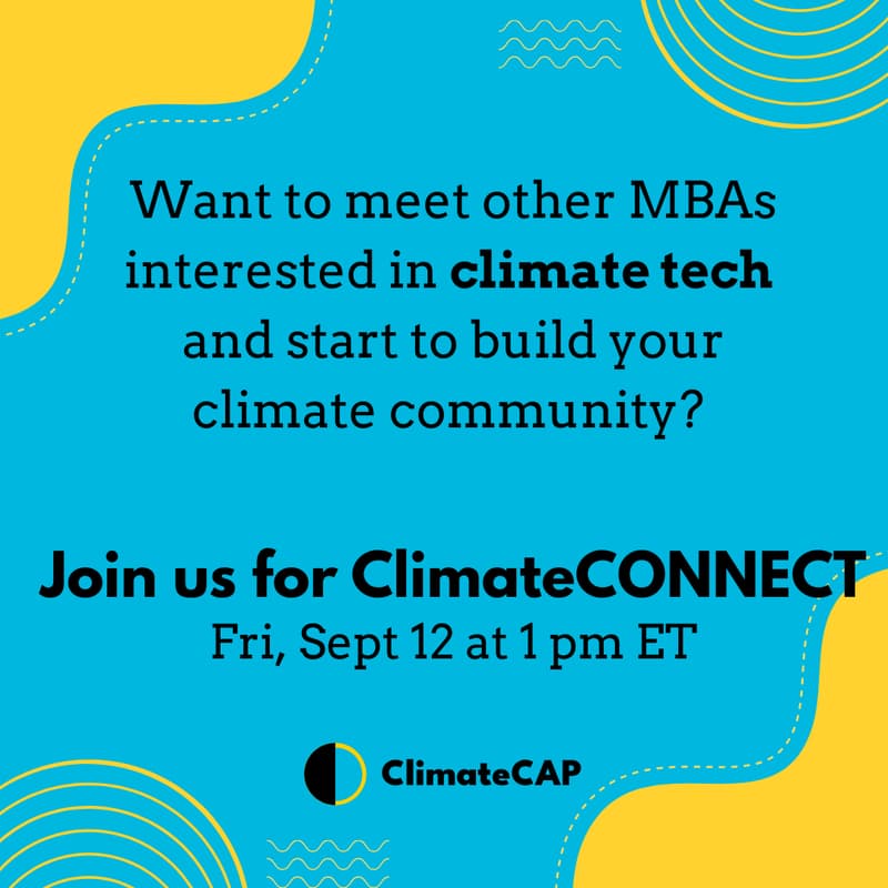 Cover Image for ClimateCONNECT: Climate Tech