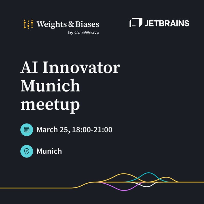 Cover Image for AI Innovator Munich with Weights & Biases × JetBrains