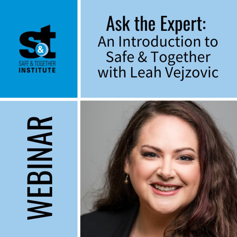 Cover Image for Ask the Expert: An Introduction to Safe & Together with Leah Vejzovic