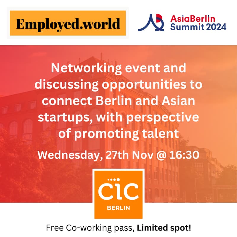 Cover Image for AsiaBerlin Summit Networking Event - Talent Promotion