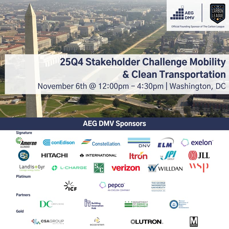 Cover Image for AEG DMV 25Q4 Stakeholder Challenge: Mobility & Clean Transportation