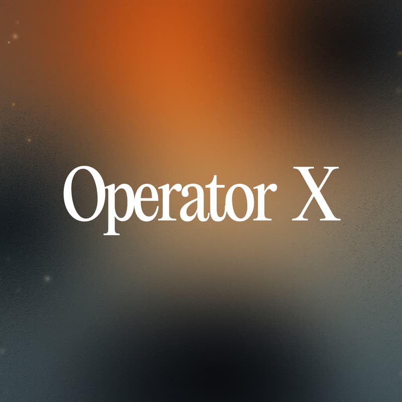 Cover Image for Operator X 2026