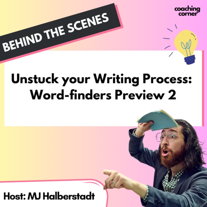 Cover Image for [BTS] Unstuck Your Writing Process