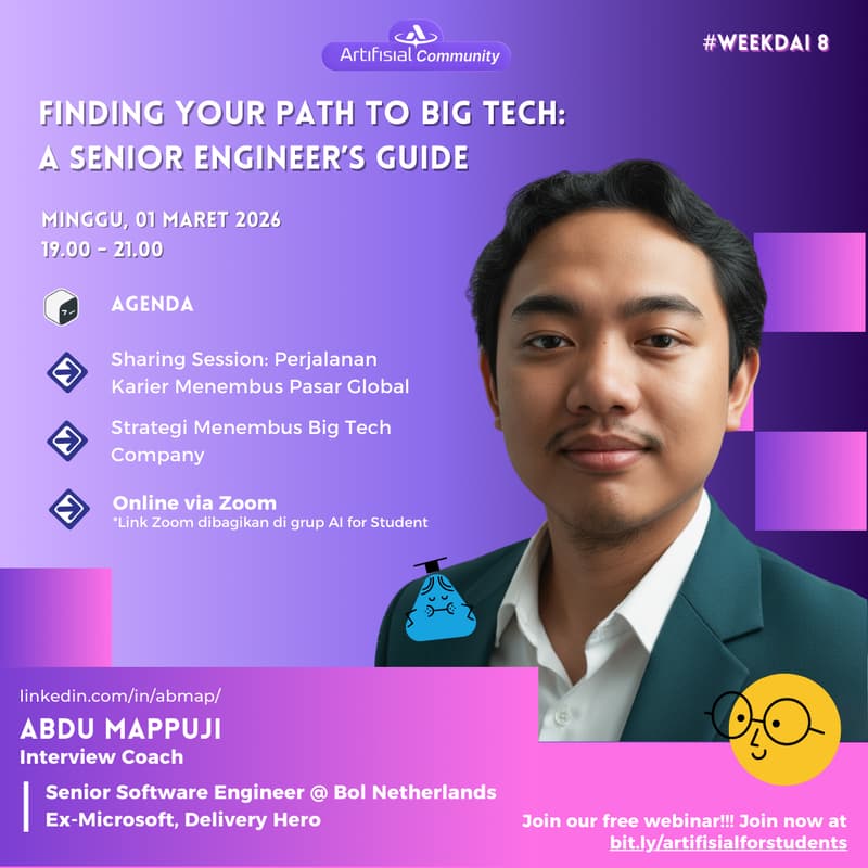 Cover Image for #WeekdAI8 : Finding your path to big tech