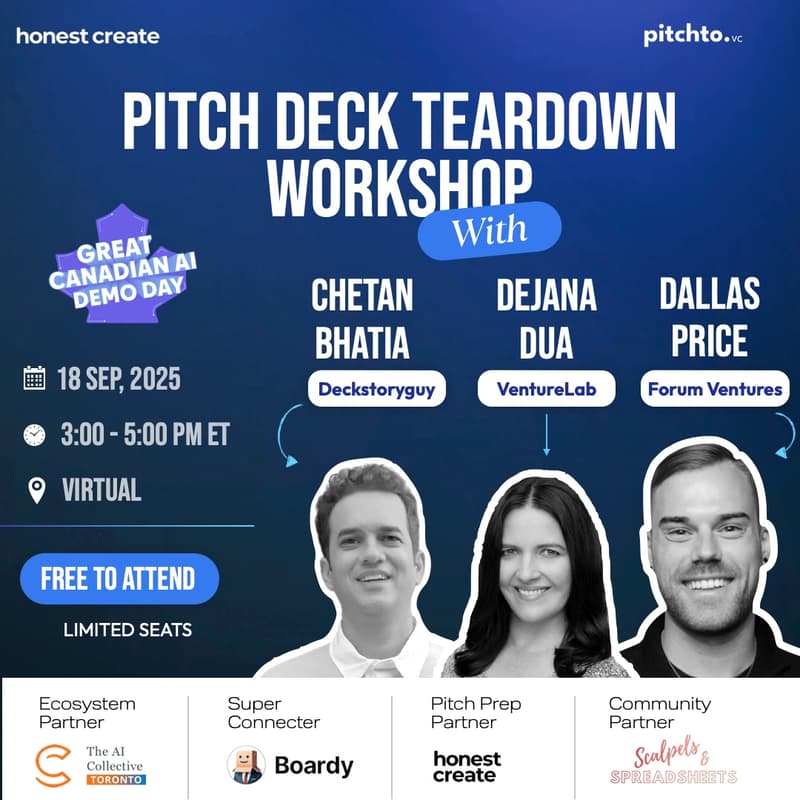 Cover Image for PITCH DECK TEARDOWN WORKSHOP