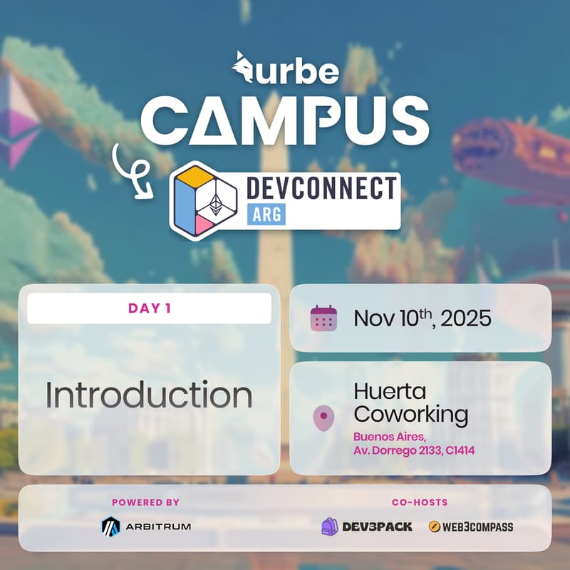 Cover Image for Urbe Campus - Devconnect edition - Day 1