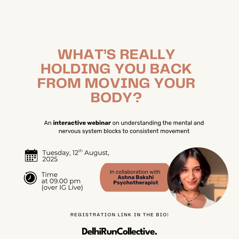 Cover Image for What's holding you back from moving? (DRC x Ashna)