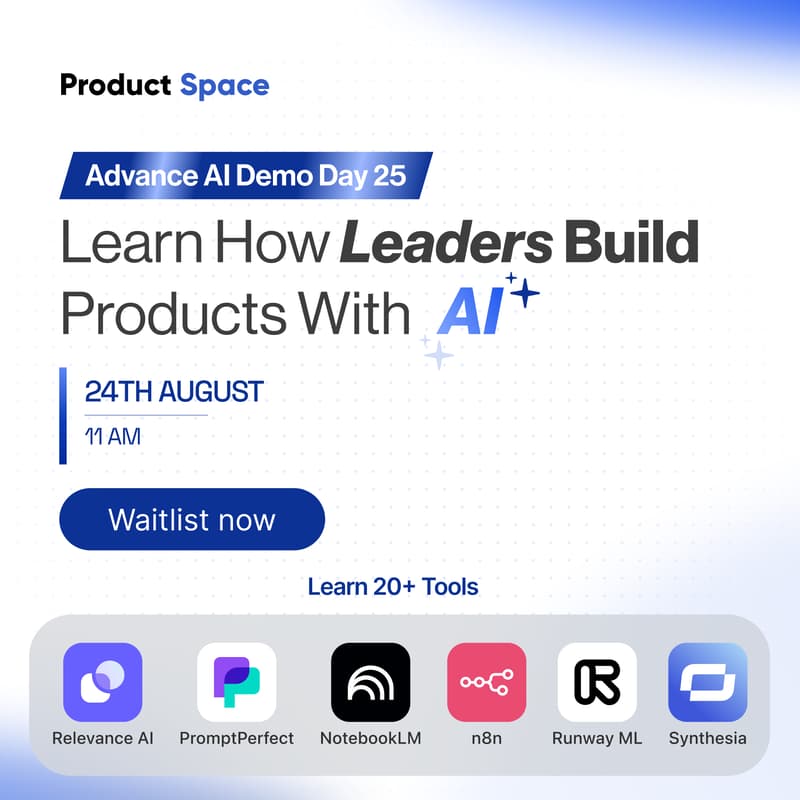 Cover Image for Learn How Professionals are Building Products with AI