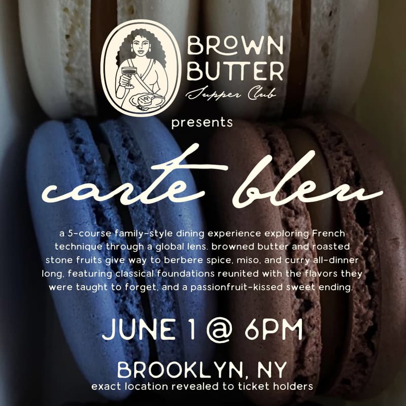Cover Image for Carte Bleu: June 1 - Brooklyn, NY MEMBERS ONLY