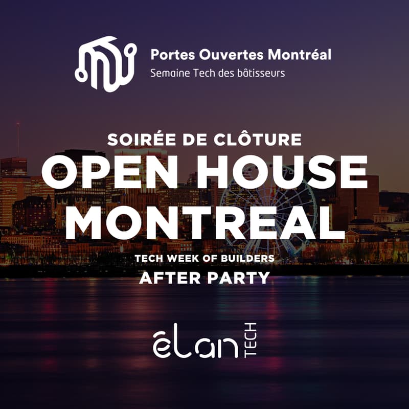 Cover Image for Soirée de Clôture - Open House Montreal After-Party