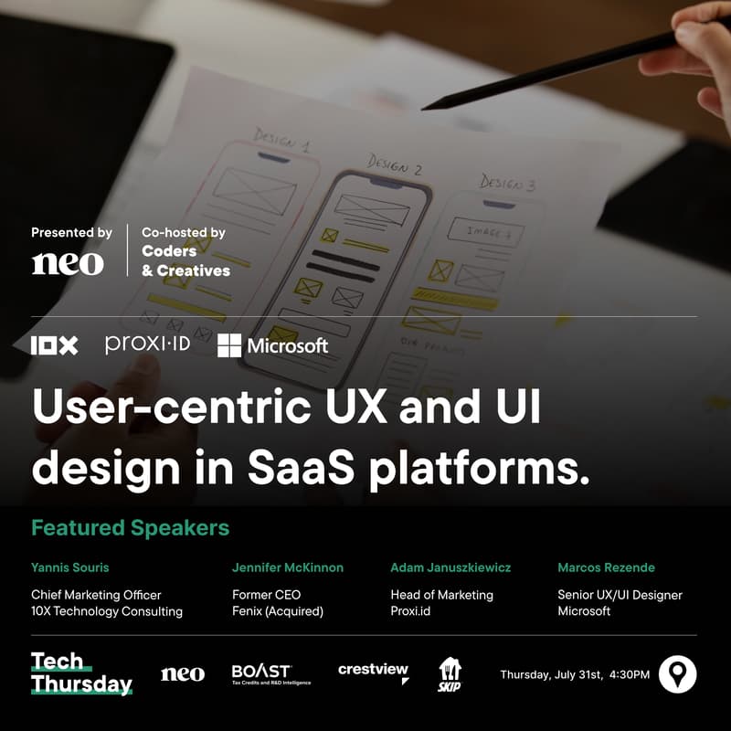 Cover Image for User-centric UX and UI design in SaaS Platforms
