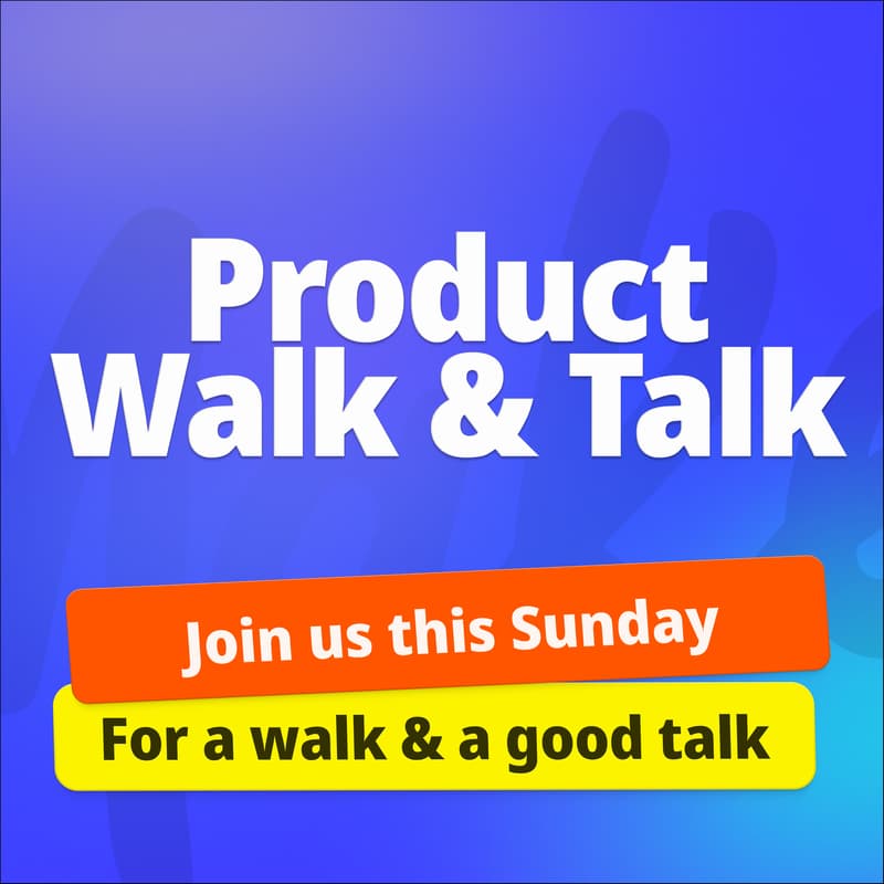 Cover Image for 👟 Product Walk & Talk Gradina Botanica