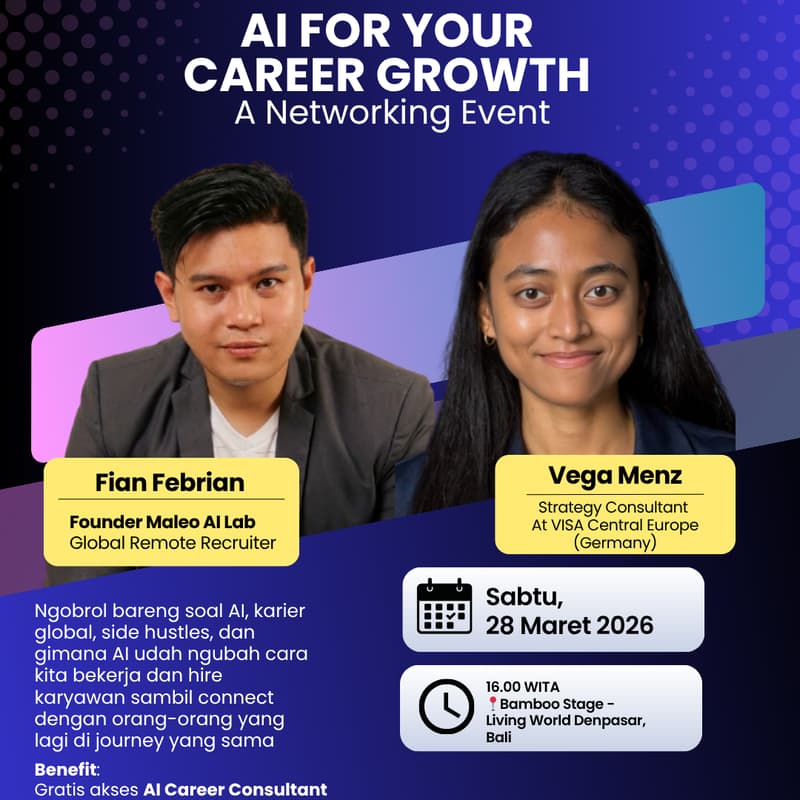 Cover Image for AI For Your Career Growth - a networking event