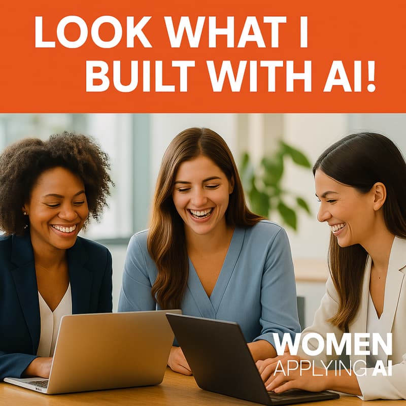 Cover Image for Interactive Webinar: Look What I Built with AI-AI User Persona Builder