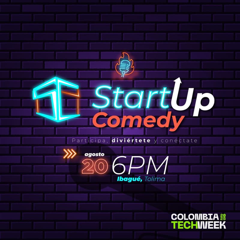 Cover Image for STARTUP COMEDY IBAGUÉ CTW By Agencia de Emprendimiento SC Punto Digital