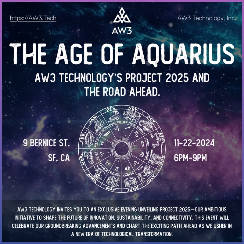 Cover Image for AW3 Technology - Age of Aquarius