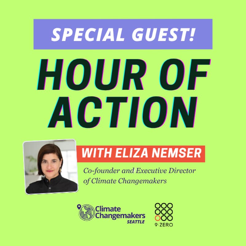 Cover Image for Seattle Hour of Action with Special Guest Eliza Nemser
