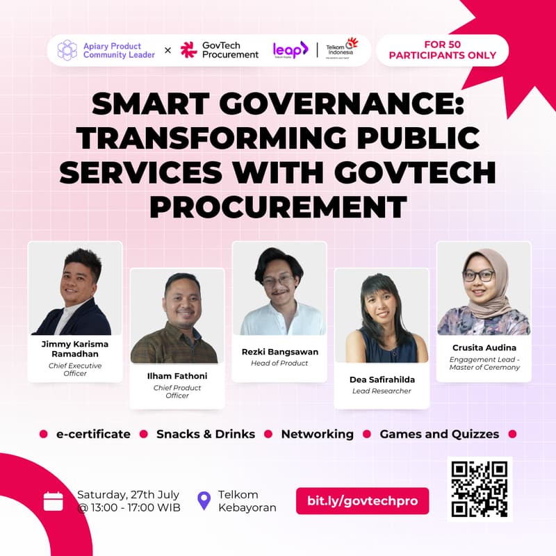 Cover Image for Smart Governance: Transforming Public Services with GovTech Procurement