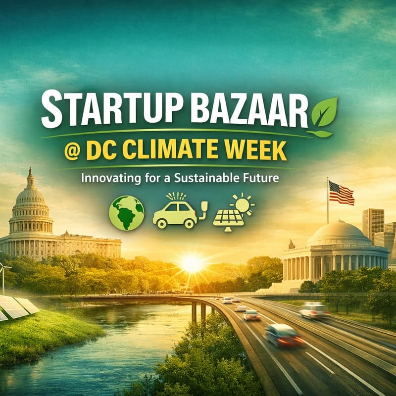 Cover Image for Startup Bazaar @ DC Climate Week