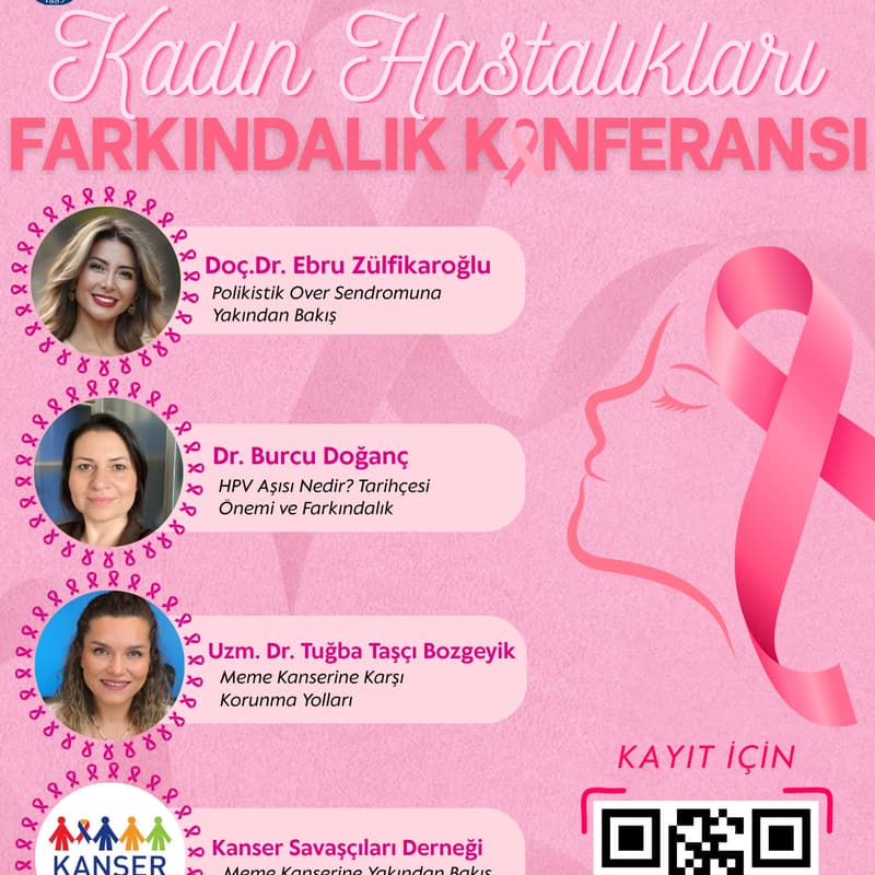 Kadın Hastalıkları Farkındalık Konferansı için kapak görseli