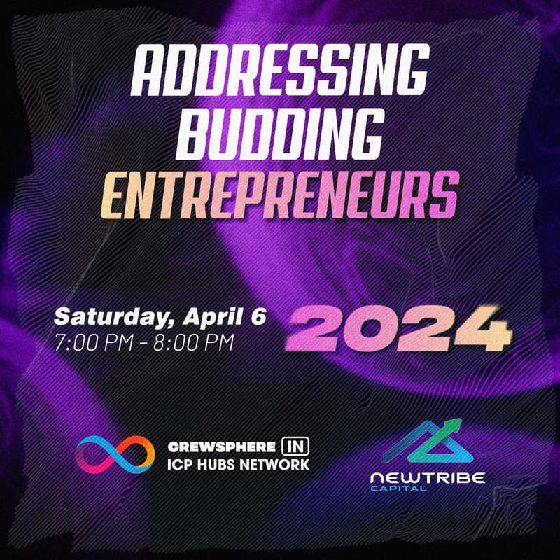 Cover Image for Addressing Budding Entrepreneurs