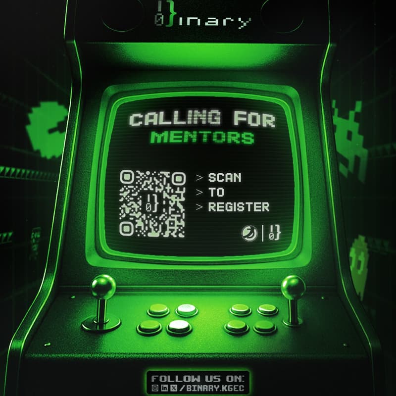 Cover Image for Binary v2 Mentors Registration