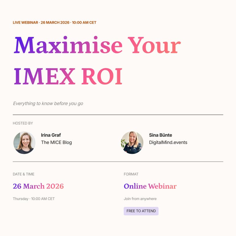 Cover Image for Maximise Your IMEX ROI.