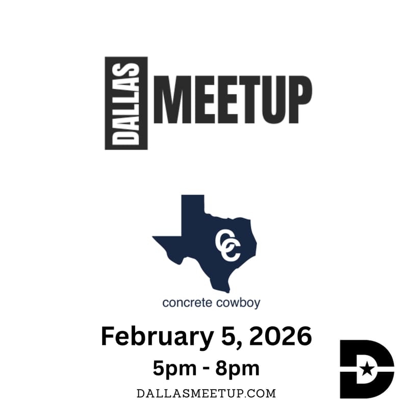 Cover Image for DallasMeetup at Concrete Cowboy Frisco