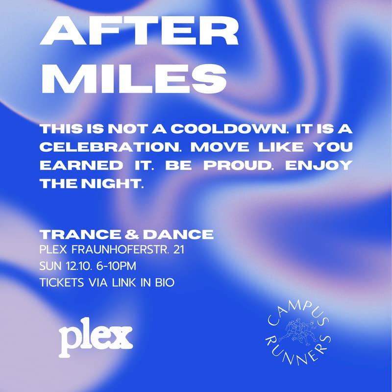 Cover Image for CR x CNDO After Miles - Your finish line Party