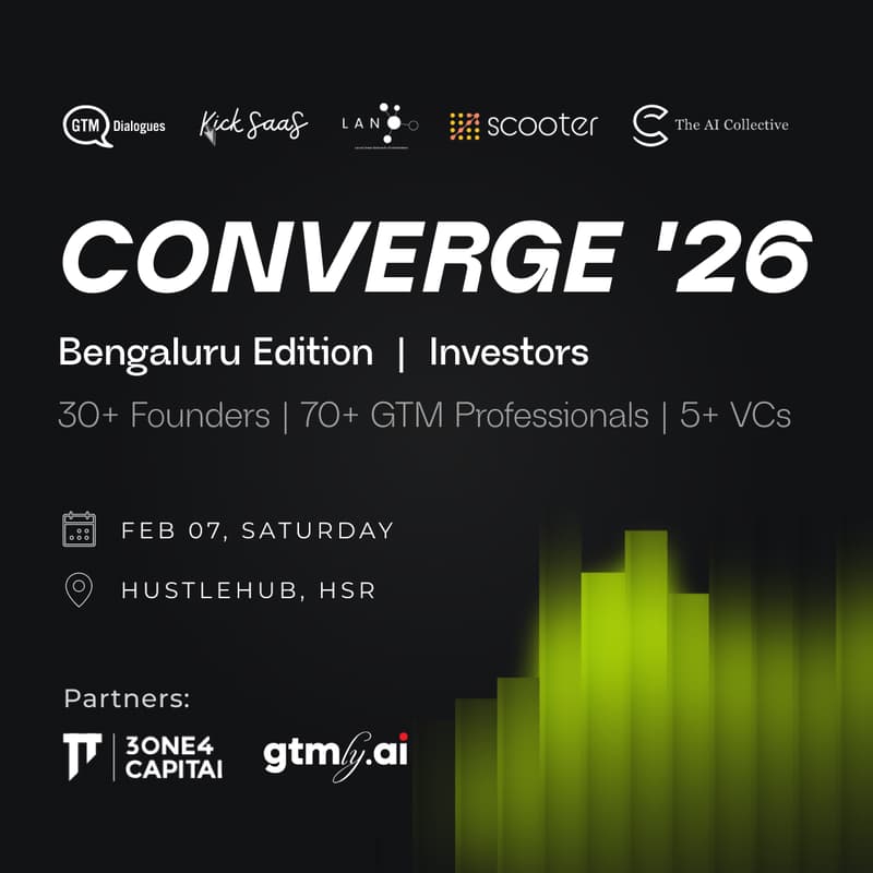 Cover Image for Converge 2026- Bengaluru Edition (For Investors)