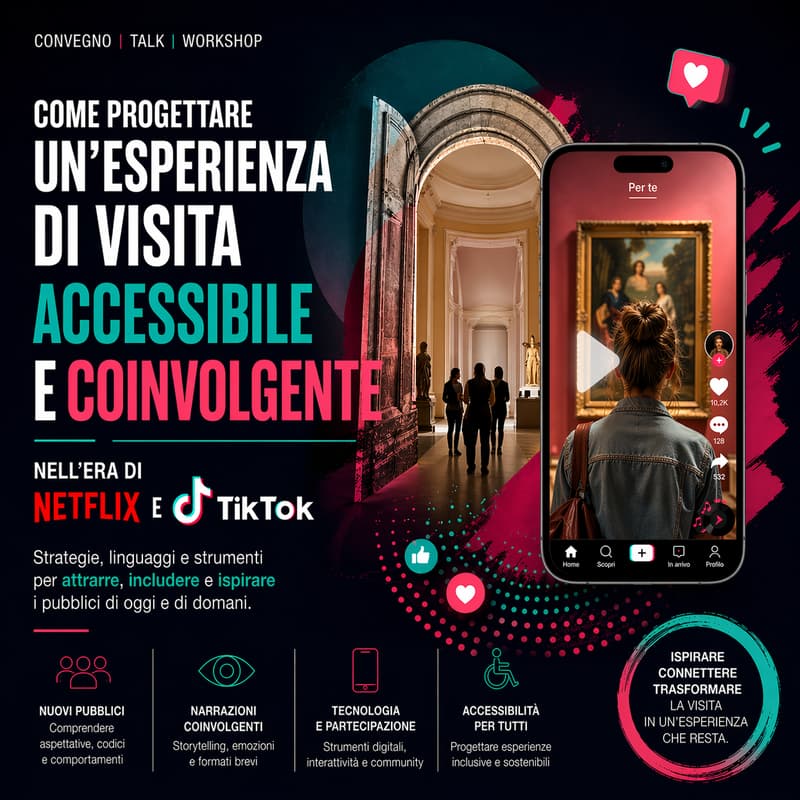 Cover Image for Come progettare un’esperienza di visita accessibile e coinvolgente nell’era di Netflix e TikTok