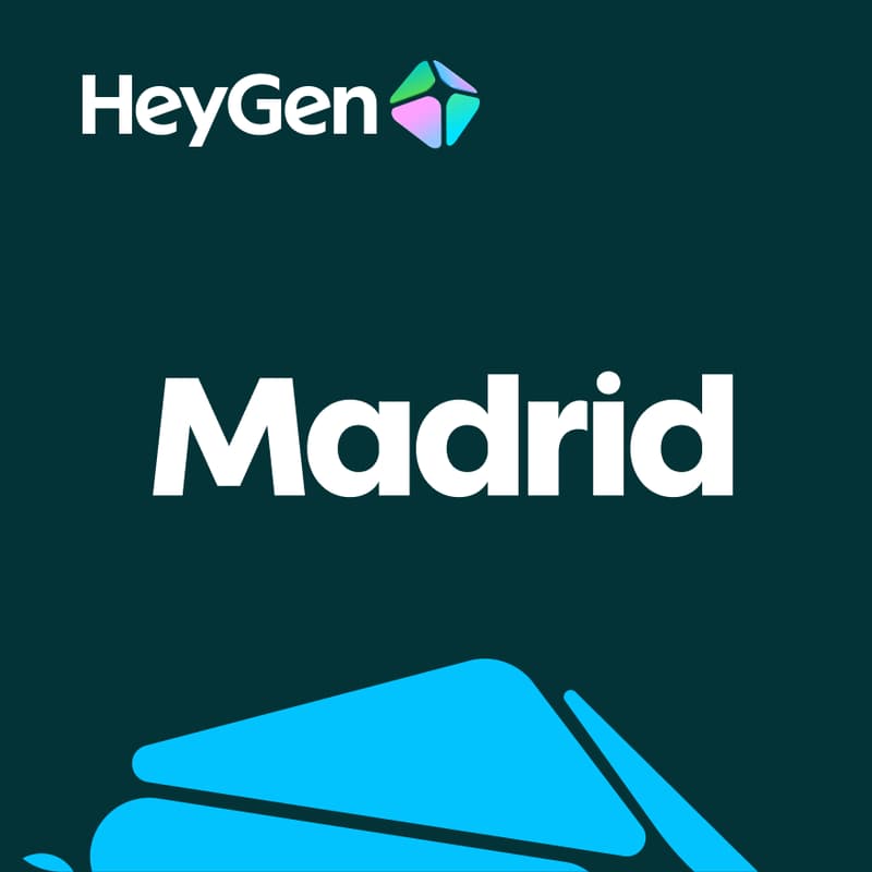 Cover Image for HeyGen Madrid Meetup: The future of AI Video