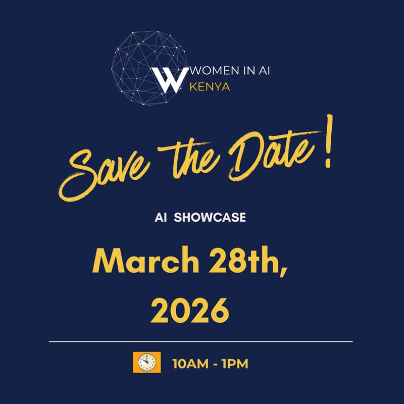 Cover Image for Women in AI Kenya Showcase: Advancing Applied AI Innovation in Kenya
